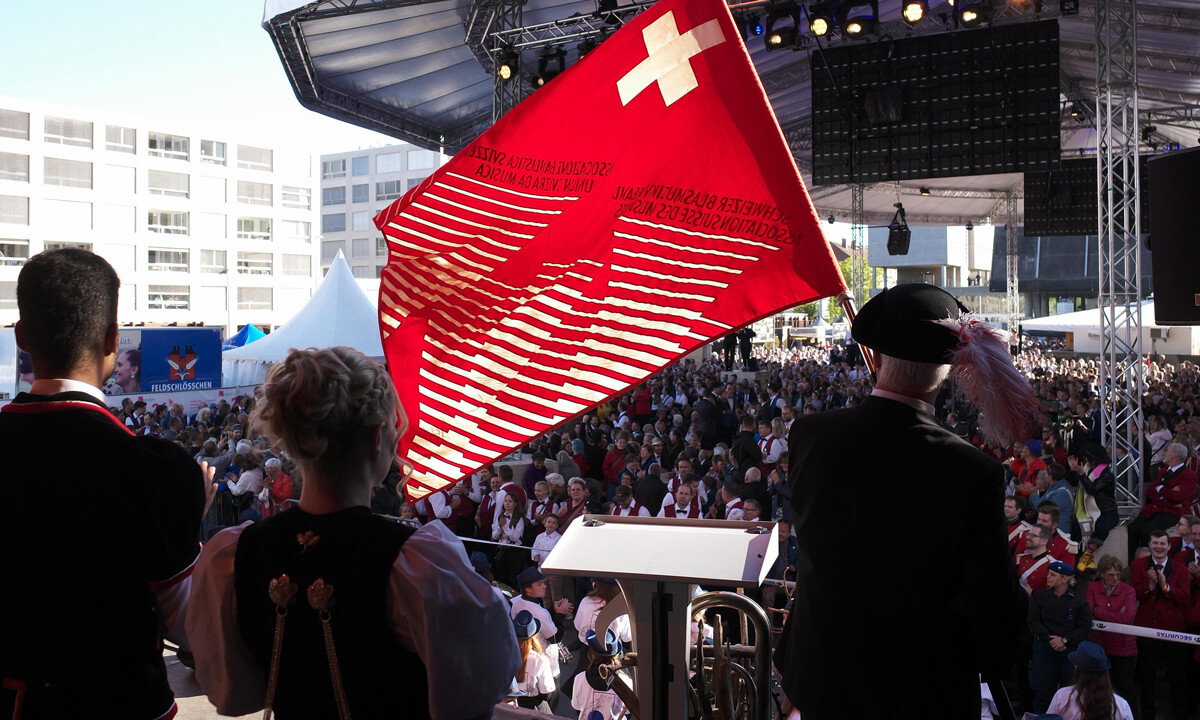 Eidgenössiches Musikfest in Biel, Abschlussfeier - Luana Menoud-Baldi