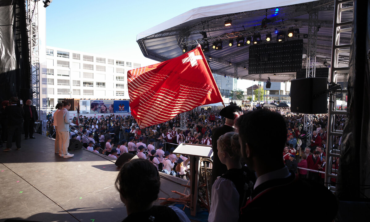 Eidgenössiches Musikfest in Biel, Abschlussfeier - Luana Menoud-Baldi